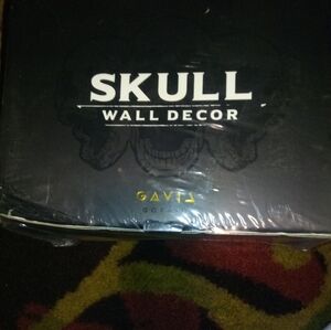 Black Skull Wall Art